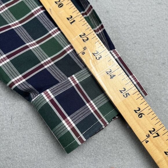 Brooks Brother The Original Polo Blue Green Plaid‎ Button Down Long Sleeve L - Picture 13 of 16